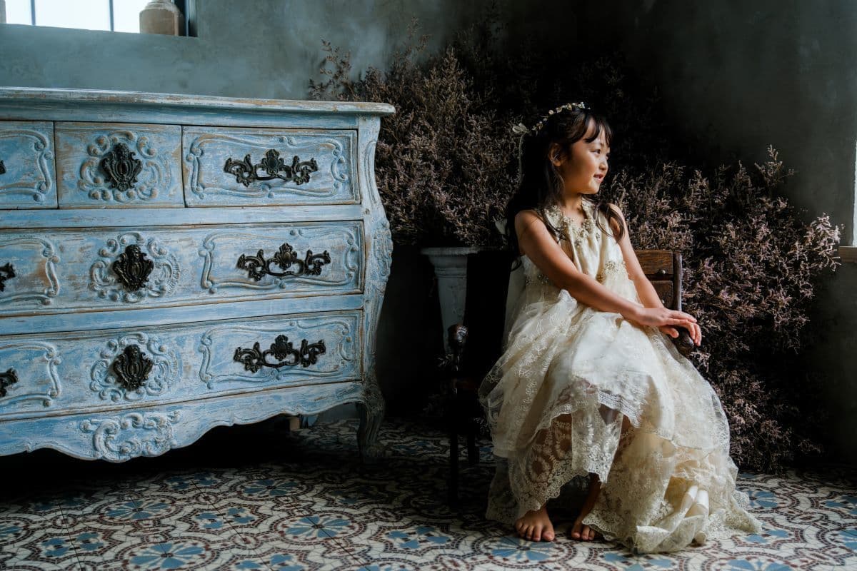 本物のアンティークの写真