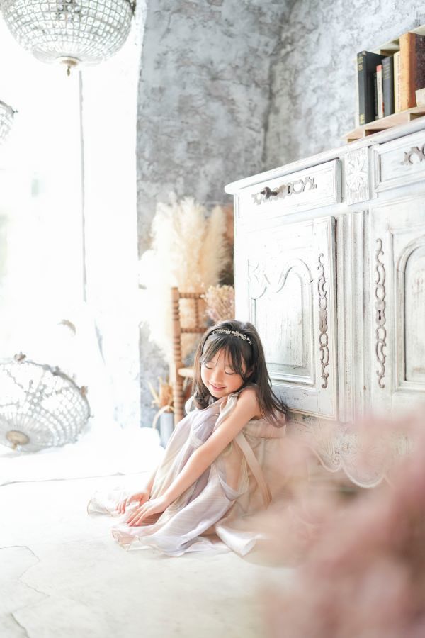 ブランド衣装の女の子