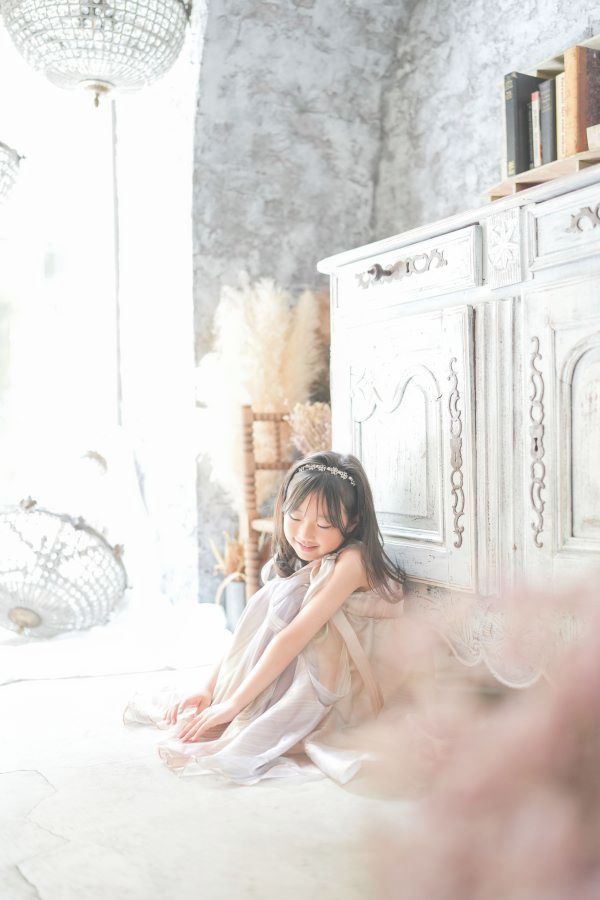 ブランド衣装の女の子